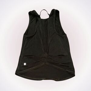 Lululemon olive green open back fitted tank top | Sz 4 (NO SIZE TAG)